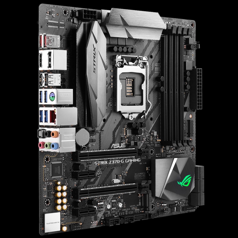 Asus ROG Strix Z370-G Gaming - Motherboard Specifications On